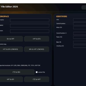 HPT EDITOR NEWSET 3.8.1 UNLOCK LOCKED HPT FILES 2026  WhatsApp +447551909037